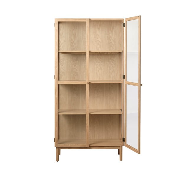 Vitrina iz masivnega hrasta 190x90 cm Elba – Unique Furniture-image-3