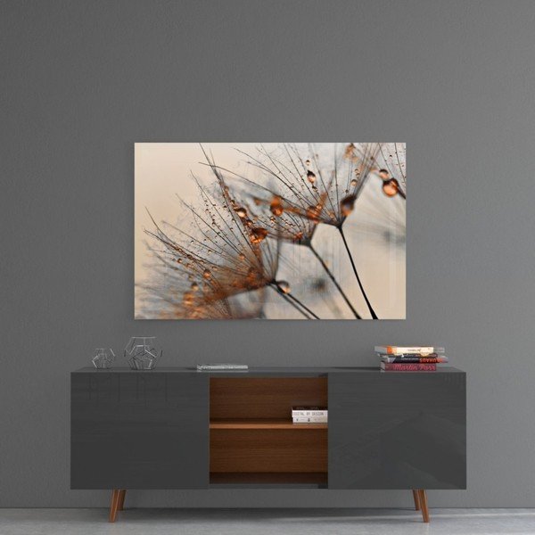 Steklena slika Insigne Cinnamon Dandelion, 72 x 46 cm-image-1