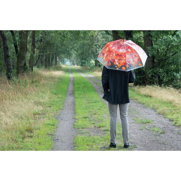 Prozoren dežnik Esschert Design Ambiance Birdcage Fall Leaves, ⌀ 93 cm-image-3