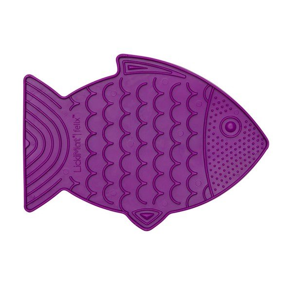 Mačja podloga za lizanje Felix Purple - LickiMat-image-1