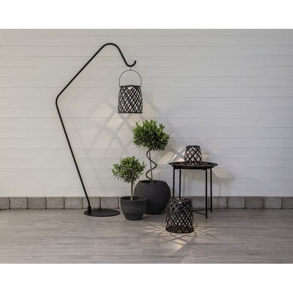 Črna LED svetilka Star Trading Calabria, višina 28 cm-image-1