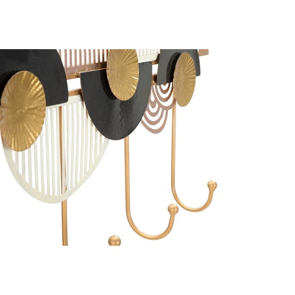 Stenski obešalnik v zlati in črni barvi Mauro Ferretti Art-image-3