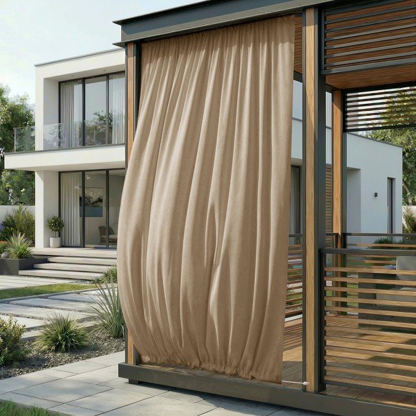 Bež zavesa za delno zatemnitev/zunanja Calisto – Filumi-image-2