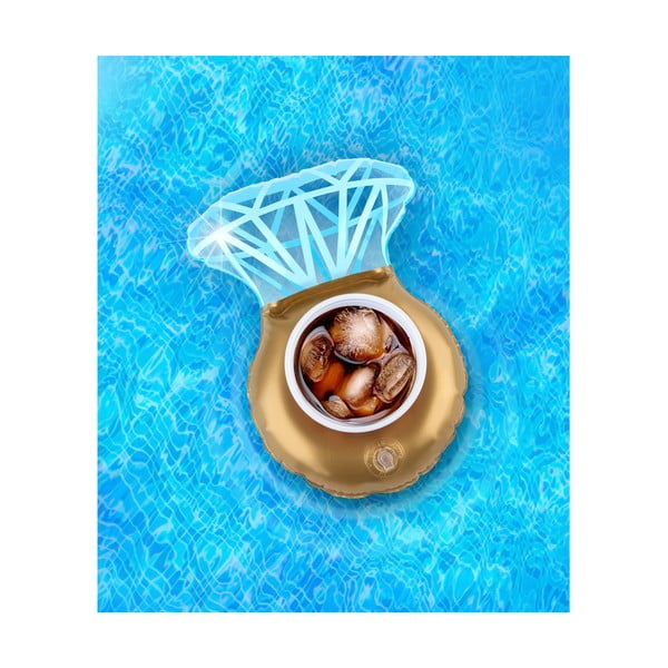 Komplet 3 napihljivih obročev za pijačo v obliki Big Mouth Inc.-image-1