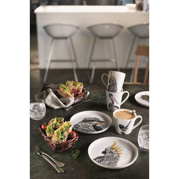 Bel porcelanast lonček Maxwell & Williams Marini Ferlazzo Cockatoo, 450 ml-image-1