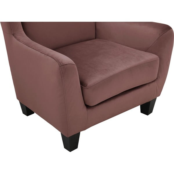 Roza žametni fotelj Zhili - Støraa -image-1
