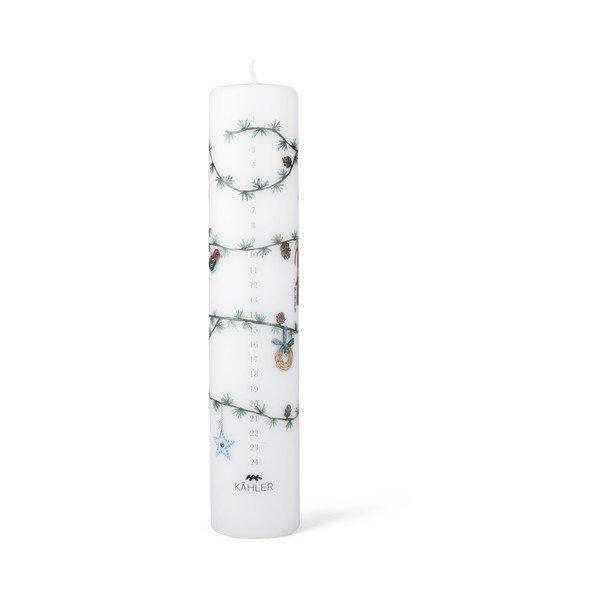 Sveča z božičnim motivom Hammershøi Christmas – Kähler Design