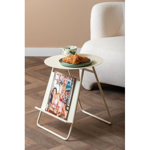 Kovinska okrogla stranska mizica ø 40 cm Esencia – Leitmotiv-image-1