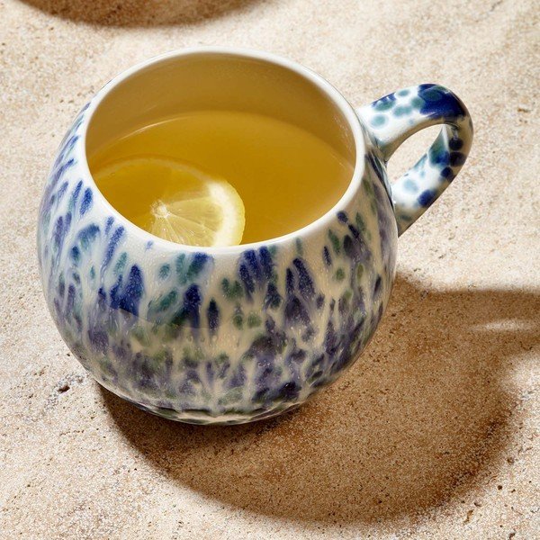 Modra skodelica iz kamenine 460 ml Muggies – Salt&Pepper-image-1