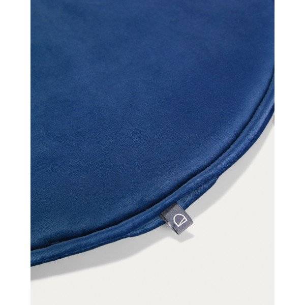 Žametna sedežna blazina ø 35 cm Rimca – Kave Home-image-1
