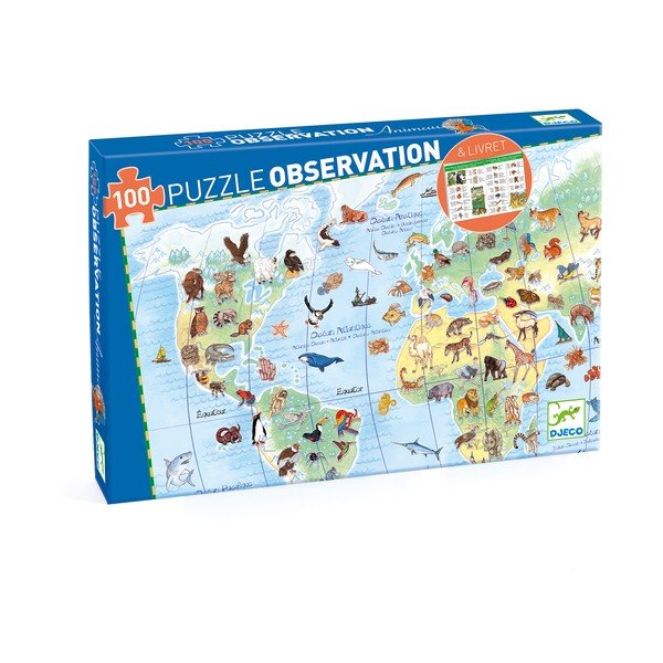 Sestavljanka World's animals - Djeco