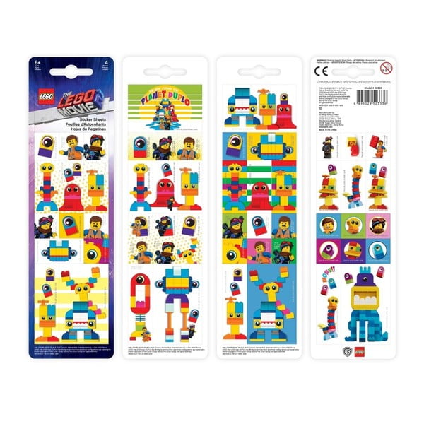 Komplet 96 nalepk LEGO® Story 2 Duplo