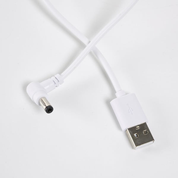 Bela zunanja svetilka Kave Home Janvir, višina 16 cm-image-2