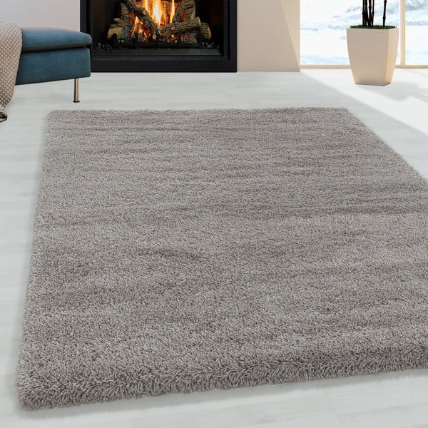 Svetlo rjava preproga 200x290 cm Fluffy – Ayyildiz Carpets-image-1