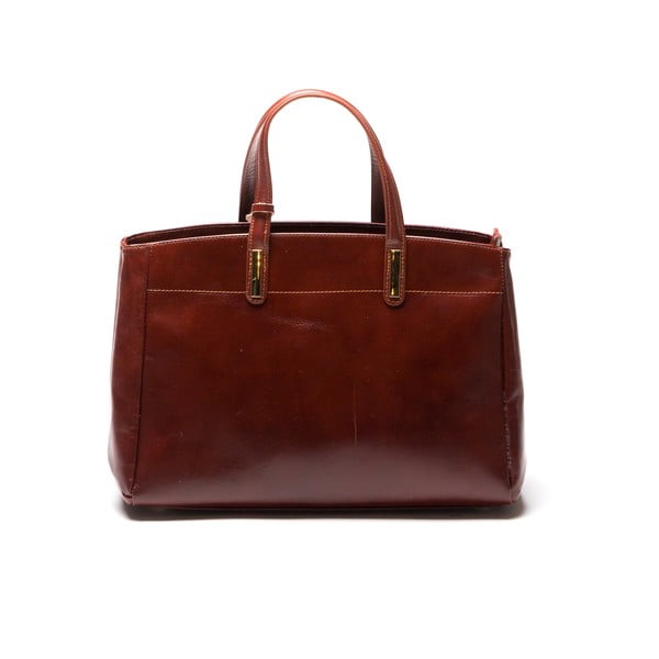 Luisa Vannini 380 Usnjena torbica Marrone-image-1