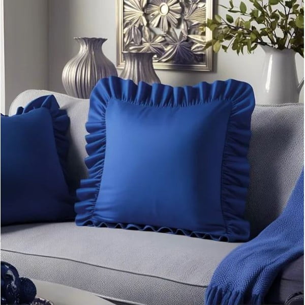 Prevleka za blazino iz mešanice bombaža 40x40 cm Ruffled – Mila Home-image-1