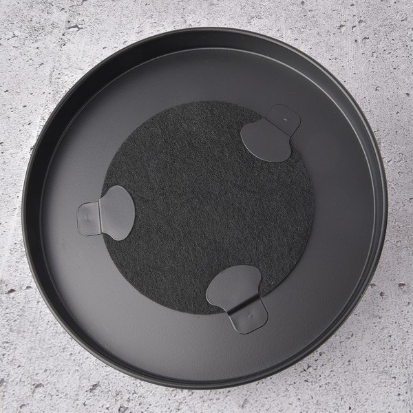Črn koš za biološke odpadke 8 l BLACK – Orion-image-4