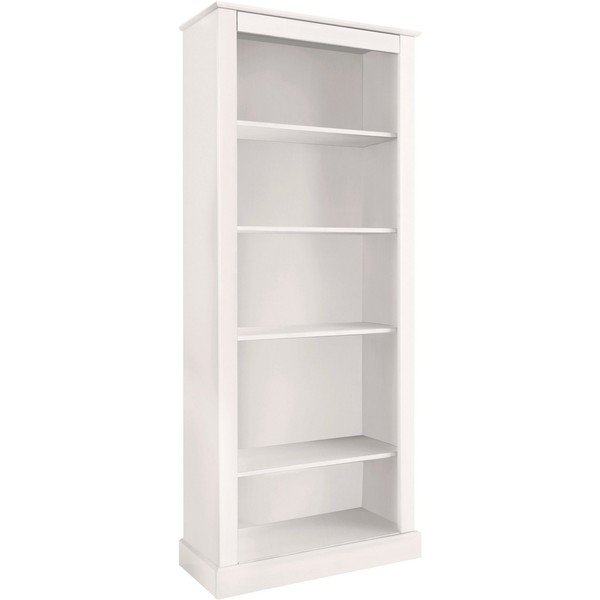 Bel regal iz masivnega bora 181x31 cm Mille – Støraa-image-2