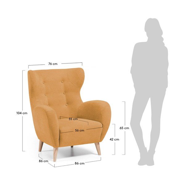 Rumen fotelj Kave Home Passo-image-4