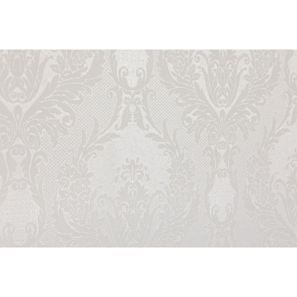 Kremno bel komplet pregrinjala in prevleke za vzglavnik iz damasta 240x260 cm Beste – Mijolnir-image-1