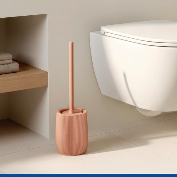 Rjava keramična WC ščetka Fablo – Wenko-image-1