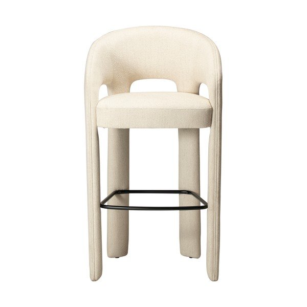 Bež barski stol (višina sedeža 77 cm) Splendor – DAN-FORM Denmark-image-2