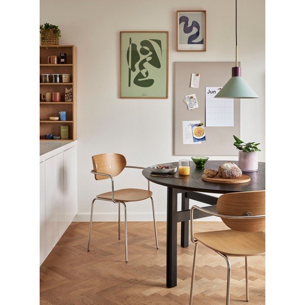 Svetlo modra viseča svetilka ø 35 cm Crayon – Hübsch-image-2