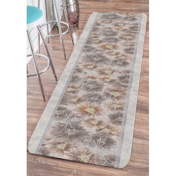 Bež pralen tekač 58x240 cm Blooming – Oyo Concept-image-1