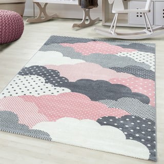 Rožnato-siva otroška preproga 160x230 cm Bambi – Ayyildiz Carpets