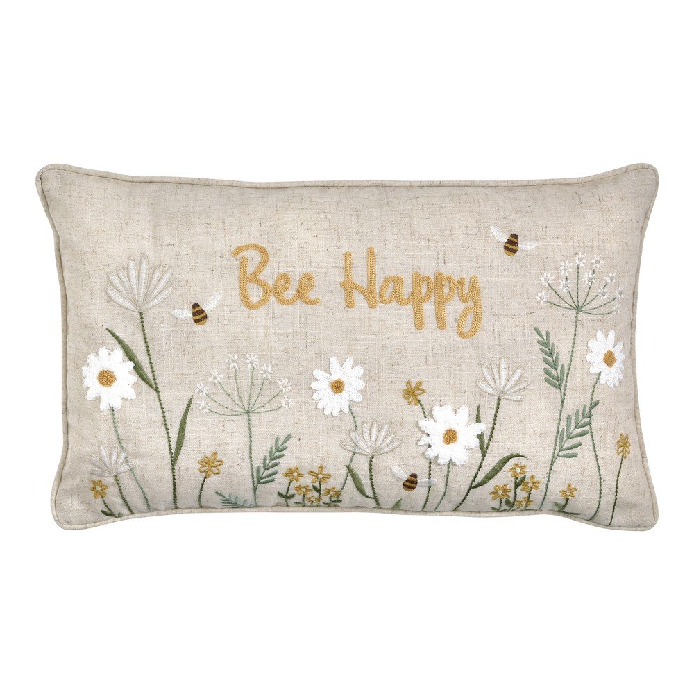 Okrasna blazina 30x50 cm Bee Happy