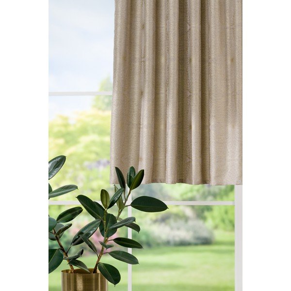 Zavesa v zlati barvi 140x160 cm Elys – Mendola Fabrics-image-3