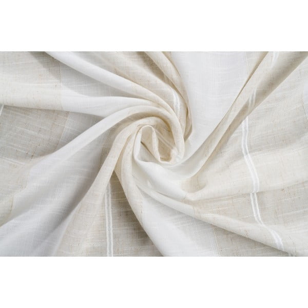 Kremno bela prosojna zavesa 140x245 cm Modesto – Mendola Fabrics