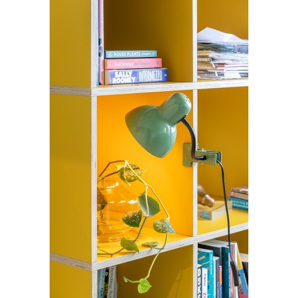 Zelena kovinska namizna svetilka (višina 33,5 cm) New Retro – Leitmotiv-image-1