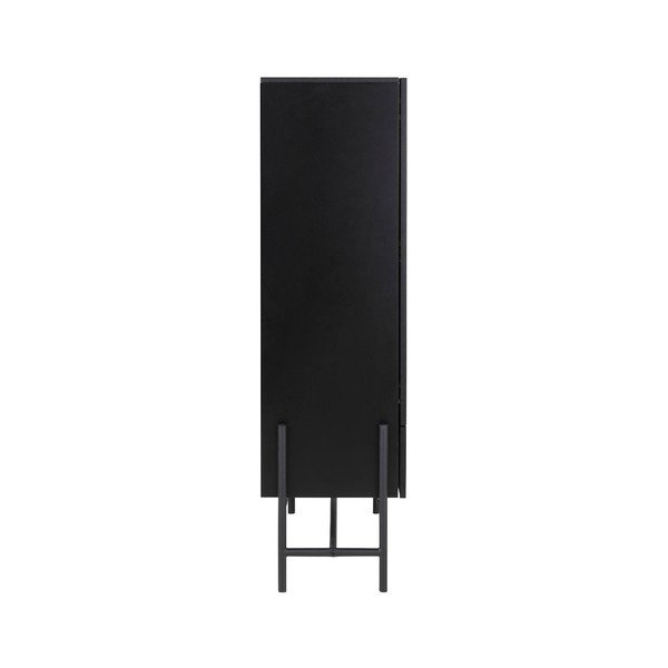 Interstil Norse črna omara, višina 150 cm-image-3
