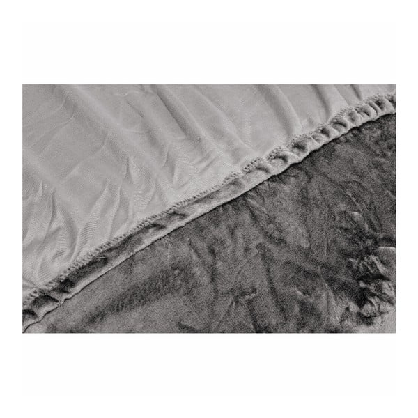 Siva rjuha iz mikropliša My House, 180 x 200 cm-image-2