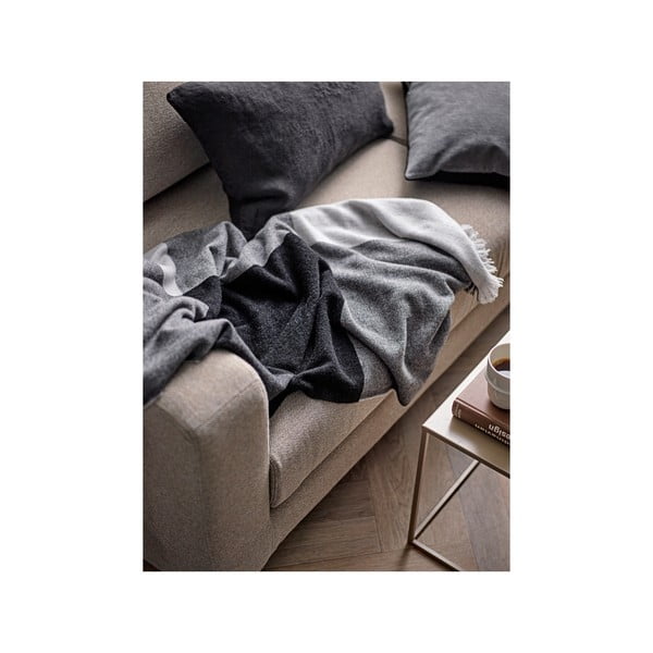 Siva volnena odeja 130x200 cm Merino – Södahl-image-1