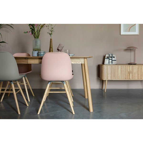Svetlo roza jedilni stoli v kompletu 2 kos Albert - Zuiver-image-2