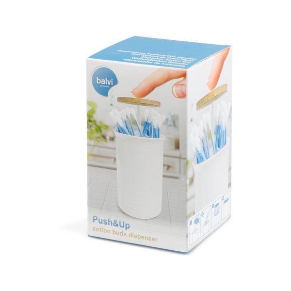 Bel kopalniški organizator za vatirane palčke Push&Up – Balvi-image-3