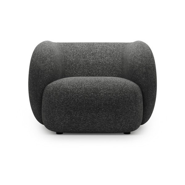 Temno siv fotelj Kate – Micadoni -image-1