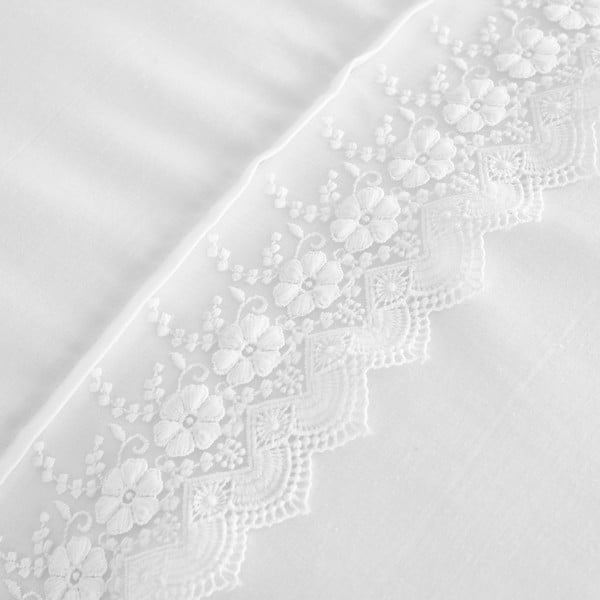 Bela posteljnina Catherine Lansfield Delicate Lace, 135 x 200 cm-image-3