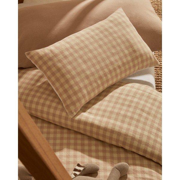 Bombažna otroška prevleka za blazino 30x50 cm Yanil – Kave Home-image-2