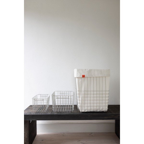 Kovinski koš za perilo v srebrni barvi 64 l Store-It – Mette Ditmer Denmark-image-1