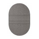 Črna/kremno bela notranja in zunanja preproga 160x230 cm Haringey Woodfield – Ted Baker