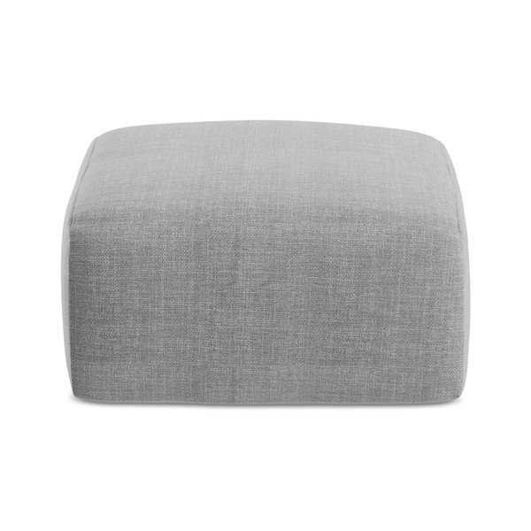 Svetlo siv tabure Leila – Makamii