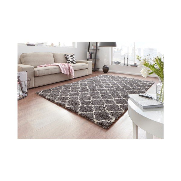 Temno siva preproga Mint Rugs Luna, 80 x 150 cm-image-3