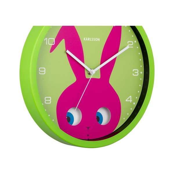 Otroška ura ø 31 cm Peekaboo Bunny – Karlsson-image-4