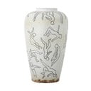 Kremno bela lončena vaza (višina 34 cm) Adah – Bloomingville