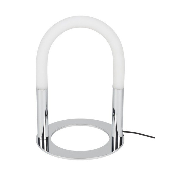 Kovinska LED zatemnitvena namizna svetilka v srebrni barvi (višina 36 cm) Arch – Zuiver