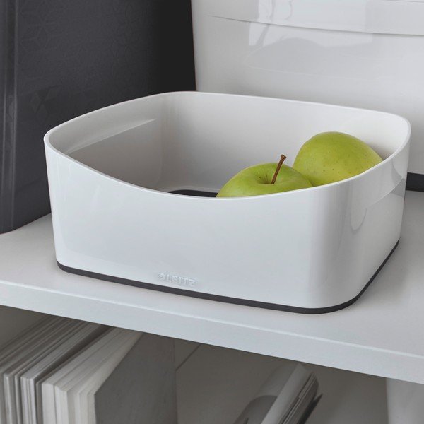 Belo-črna namizna škatla Leitz MyBox, dolžina 24,5 cm-image-3