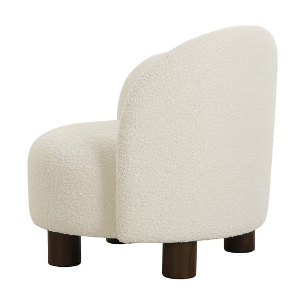 Bel fotelj iz tkanine bouclé Honolulu – House Nordic-image-3